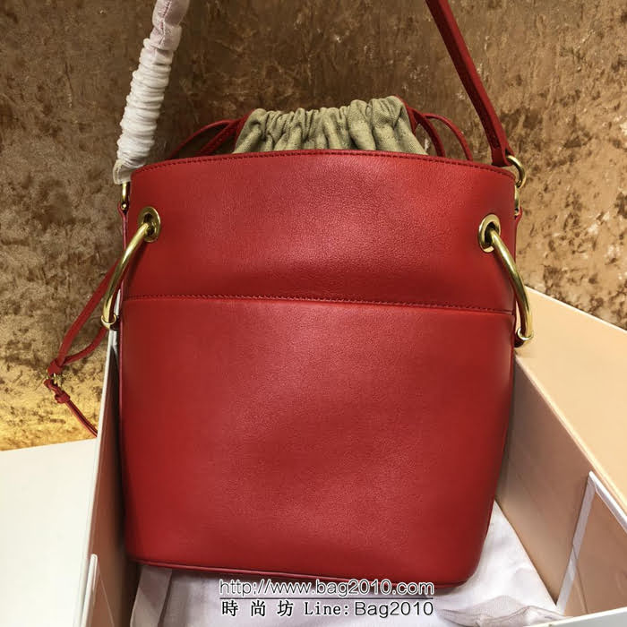 Chloe克洛伊 最新 進口小牛皮Roy系列 小號水桶包  ypk1007